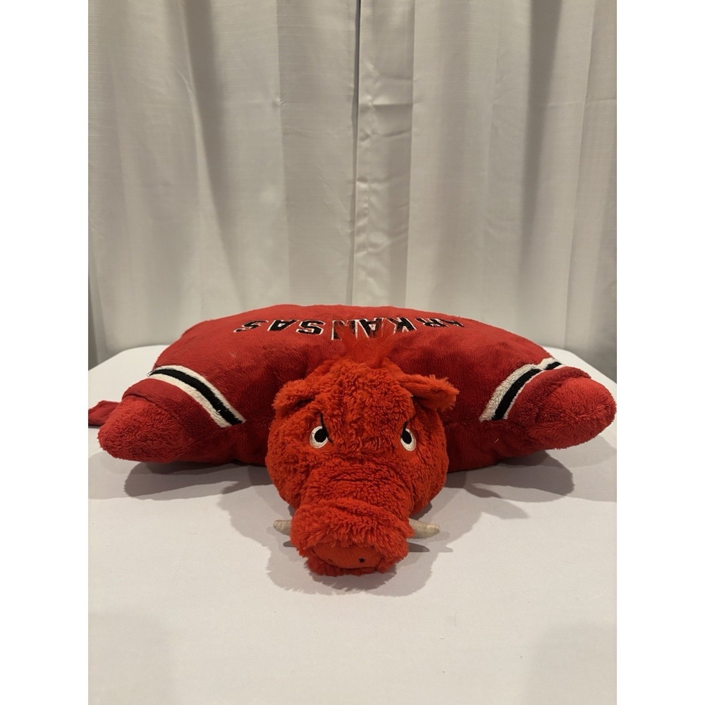 2009 Pillow Pets Arkansas Razorbacks‎ Hog Plush Mascot
